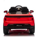 Beneo Porsche Macan, elektrické autíčko s pohonom zadných kolies a licenciou, 2x35W, červené