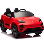 Beneo Porsche Macan, elektrické autíčko s pohonom zadných kolies a licenciou, 2x35W, červené