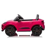 Beneo Porsche Macan, elektrické autíčko s pohonom zadných kolies a licenciou, 2x35W, ružové