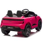 Beneo Porsche Macan, elektrické autíčko s pohonom zadných kolies a licenciou, 2x35W, ružové