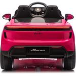 Beneo Porsche Macan, elektrické autíčko s pohonom zadných kolies a licenciou, 2x35W, ružové