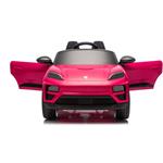 Beneo Porsche Macan, elektrické autíčko s pohonom zadných kolies a licenciou, 2x35W, ružové