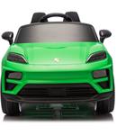 Beneo Porsche Macan, elektrické autíčko s pohonom zadných kolies a licenciou, 2x35W, zelené