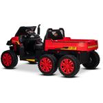 Beneo Rider, farmárske elektrické autíčko, 6X6 24V, 4X 200W, červené