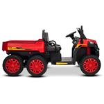 Beneo Rider, farmárske elektrické autíčko, 6X6 24V, 4X 200W, červené