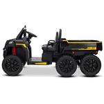 Beneo Rider, farmárske elektrické autíčko, 6X6 24V, 4X 200W, čierne