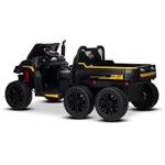 Beneo Rider, farmárske elektrické autíčko, 6X6 24V, 4X 200W, čierne