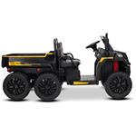 Beneo Rider, farmárske elektrické autíčko, 6X6 24V, 4X 200W, čierne