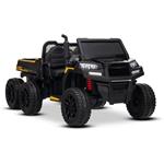 Beneo Rider, farmárske elektrické autíčko, 6X6 24V, 4X 200W, čierne