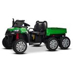 Beneo Rider, farmárske elektrické autíčko, 6X6, 24V, 4X 200W, zelené