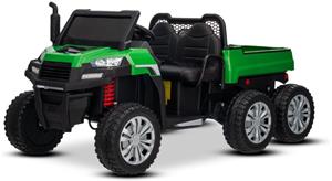 Beneo Rider, farmárske elektrické autíčko, 6X6, 24V, 4X 200W, zelené