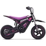 Beneo Rookie, detská elektrická minicross motorka, 24V, 250W, fialová