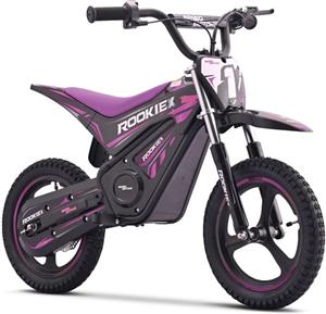 Beneo Rookie X, detská elektrická minicross motorka, 24V, 250W, fialová