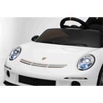 Beneo RUF GT, elektrické autíčko, 12V, biele