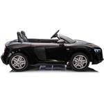 Beneo Spyder elektrické autíčko Audi R8, dvojmiestne 24V, čierne