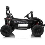 Beneo T-REX Ride, elektrické autíčko, 4x4, 24V, čierne