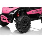 Beneo T-REX Ride, elektrické autíčko, 4x4, 24V, ružové