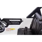 Beneo Toyota FJ Cruiser XXL, elektrické autíčko s pohonom 4x4, biele