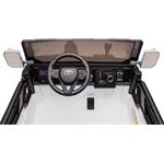 Beneo Toyota FJ Cruiser XXL, elektrické autíčko s pohonom 4x4, biele