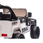 Beneo Toyota FJ Cruiser XXL, elektrické autíčko s pohonom 4x4, biele