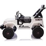 Beneo Toyota FJ Cruiser XXL, elektrické autíčko s pohonom 4x4, biele