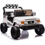 Beneo Toyota FJ Cruiser XXL, elektrické autíčko s pohonom 4x4, biele