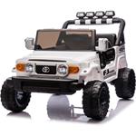 Beneo Toyota FJ Cruiser XXL, elektrické autíčko s pohonom 4x4, biele