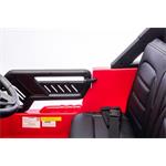 Beneo Toyota FJ Cruiser XXL, elektrické autíčko s pohonom 4x4, červené