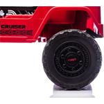 Beneo Toyota FJ Cruiser XXL, elektrické autíčko s pohonom 4x4, červené