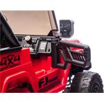 Beneo Toyota FJ Cruiser XXL, elektrické autíčko s pohonom 4x4, červené