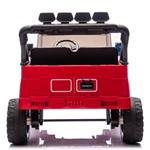 Beneo Toyota FJ Cruiser XXL, elektrické autíčko s pohonom 4x4, červené