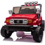 Beneo Toyota FJ Cruiser XXL, elektrické autíčko s pohonom 4x4, červené