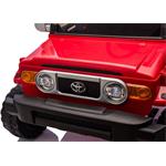 Beneo Toyota FJ Cruiser XXL, elektrické autíčko s pohonom 4x4, červené