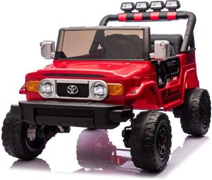 Beneo Toyota FJ Cruiser XXL, elektrické autíčko s pohonom 4x4, červené