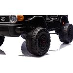 Beneo Toyota FJ Cruiser XXL, elektrické autíčko s pohonom 4x4, čierne