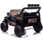 Beneo Toyota FJ Cruiser XXL, elektrické autíčko s pohonom 4x4, čierne