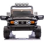Beneo Toyota FJ Cruiser XXL, elektrické autíčko s pohonom 4x4, čierne