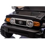 Beneo Toyota FJ Cruiser XXL, elektrické autíčko s pohonom 4x4, čierne