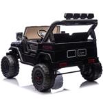 Beneo Toyota FJ Cruiser XXL, elektrické autíčko s pohonom 4x4, čierne