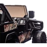 Beneo Toyota FJ Cruiser XXL, elektrické autíčko s pohonom 4x4, čierne