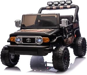 Beneo Toyota FJ Cruiser XXL, elektrické autíčko s pohonom 4x4, čierne