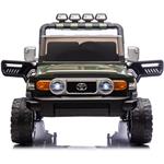 Beneo Toyota FJ Cruiser XXL, elektrické autíčko s pohonom 4x4, zelené