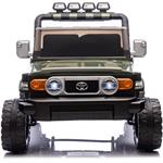 Beneo Toyota FJ Cruiser XXL, elektrické autíčko s pohonom 4x4, zelené