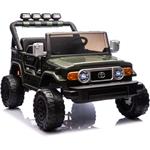 Beneo Toyota FJ Cruiser XXL, elektrické autíčko s pohonom 4x4, zelené