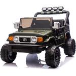 Beneo Toyota FJ Cruiser XXL, elektrické autíčko s pohonom 4x4, zelené