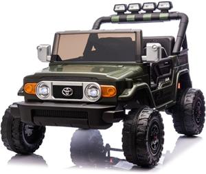 Beneo Toyota FJ Cruiser XXL, elektrické autíčko s pohonom 4x4, zelené