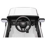Beneo Toyota Landcruiser, elektrické autíčko, 12V, biele