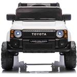 Beneo Toyota Landcruiser, elektrické autíčko, 12V, biele