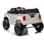 Beneo Toyota Landcruiser, elektrické autíčko, 12V, biele