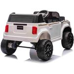 Beneo Toyota Landcruiser, elektrické autíčko, 12V, biele